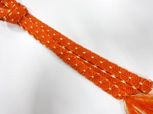 正絹　手組帯締め